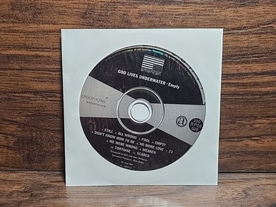 God Lives Underwater - Empty (CD 1995) Disc Only