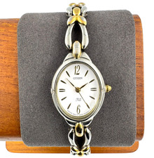 citizen fill 18mm Women Quartz Watch New Battery working 5930-K18248 f2327