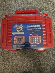 Battery Daddy Smart Storage Case With Battery Tester 