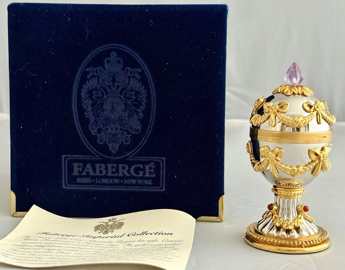 Imperial Collection Egg 黒色 Faberge Imperial Collection for sale