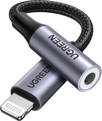 UGREEN Lightning zu Klinke Adapter 3,5 mm Kopfhörer Lightning auf Aux Adapter