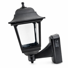 ASD Coach Lantern Wall Light Outdoor Black IP44 B22 Garden Light
