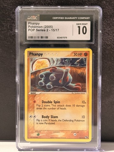 Phanpy graded CGC 10 for sale on eBay