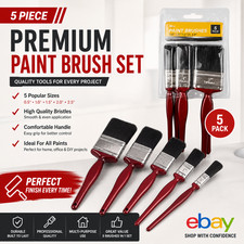 ProBrush 5PC Paint Brush Set – Premium Quality for DIY & Professional Use
