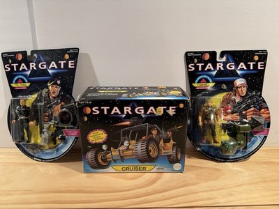 Hasbro Stargate 1994 3 Figures Daniel Col. O'Neil Vehicle Cruiser Lot New Sealed