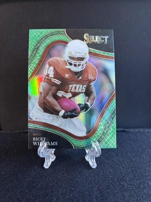 Ricky Williams 2022 Panini Select Draft Picks #185 Dragon Scale Prizm Longhorns
