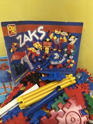サブルアートキット　4セット Ohio Art The World Of Toys Zaks-Assorted Lot Of Buil Blocks Huge