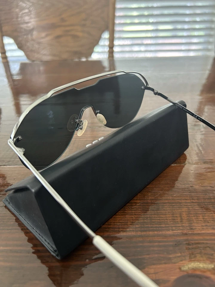 Gafas de sol Fendi Ff M0030/S gris rutenio espejado 6 lb/T4 Foto 3 de 4