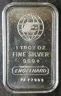 Engelhard 1oz Silver Bullhorn Bar in a Capsule