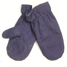 Thermal Padded Lined Romanian Army Mittens Genuine Surplus Blue Medium (3915)