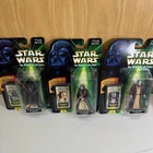 Hasbro Star Wars Power of the Force Anakin Obi-Wan Darth Vader Figures 1999