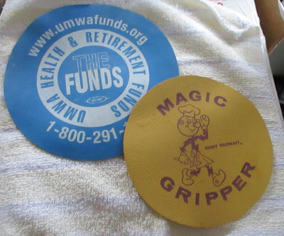Magic Gripper Advertising ''Reddy Kilowatt''  - 1950's & UMWA Gripper - 2000's