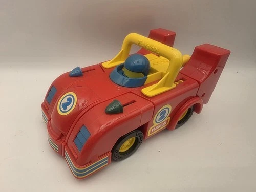 Playskool My First Transformer Vintage 1986 racecar
