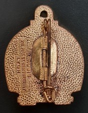 CUIRASSÉ JEAN BART émail Insigne Marine Nationale ORIGINAL Badge