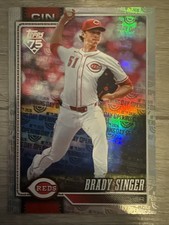2026 Topps Celebration Brady Singer #282 Opening Day Foil Cincinnati Reds 🔥