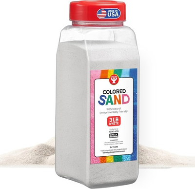 #ad 3 lb Versatile Colored Sand for Sensory Play – Perfect for Creative Kids#x27; Crafts $13.99