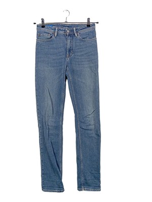 ACNE STUDIOS Röhrenjeans Damen Jeans Gr. DE 34 blau Casual-Look