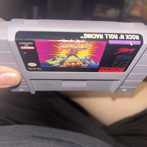 Rock n' Roll Racing (Super Nintendo, 1993) SNES not tested | eBay