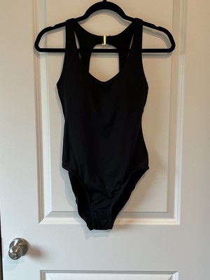 Andie Catalina Full One Piece Swimsuit Women's Medium Black NWT #19A0CAT TT209