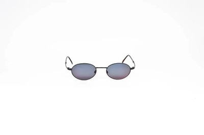 Sun Eclipse 505 M.Black Sunglasses Vintage Unisex Polarized Gray Glass Oval