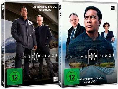 One Lane Bridge / komplette 1. + 2. Staffel der Mystery-Krimiserie auf 4 DVDs