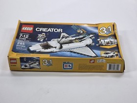 Sealed LEGO Creator 31066 Space Shuttle Explorer 3in1 285pcs Retired Damaged Box