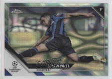 2021-22 Topps Chrome UCL Aqua Lava Refractor Luis Muriel #20