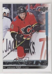 2018-19 Upper Deck Young Guns Spencer Foo #470 Rookie RC