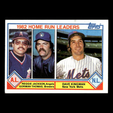 Reggie Jackson/Gorman Thomas/Dave Kingman #702 1983 Topps Baseball Card MLB NM