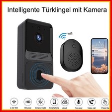 Türklingel mit Kamera HD Nachtsicht WLAN WIFI Video Funkklingel Ring Doorbell