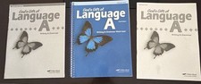 Abeka Gods Gift of Language A Writing & Gramm...