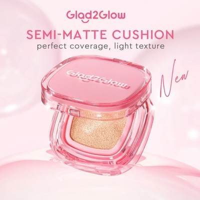 Glad2Glow Perfect Cover Semi-Matte Cushion  Foundation Oil Coverage 11 g