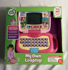 Leap Frog "My Own Leaptop" Learn Letters, Animals, Songs Alphabet 2 NIB