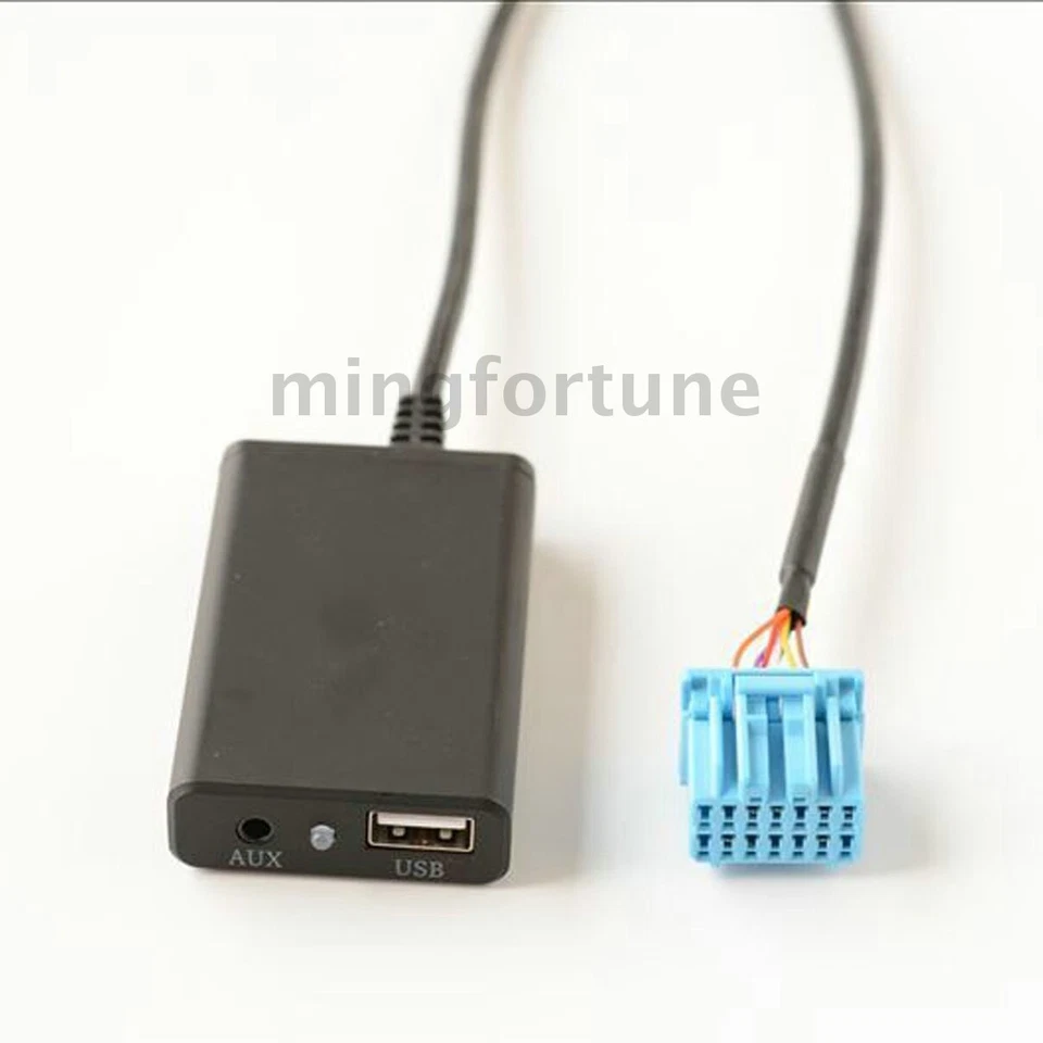 Adaptador AUX manos libres de música Bluetooth para Honda Civic Odyssey CR-V/Acura CL EL Foto 4 de 4