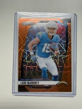 2024 Panini Prizm - Rookies Ladd McConkey #365 Lazer Prizm (RC)