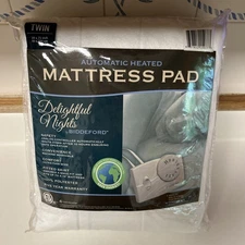 Biddeford Twin Size Automatic Heated Mattress Pad 39" X 75"