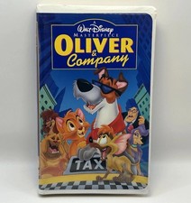 Oliver Company VHS 1996 Disney Video Tape Masterpiece VTG Clamshell Nearly New
