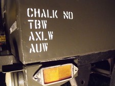 SANKEY PENMAN TRAILER MILITARY LAND ROVER SHIPPING STENCIL