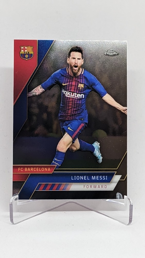2022-23 Topps Chrome FC Barcelona Base Set Featuring Messi Putellas & More