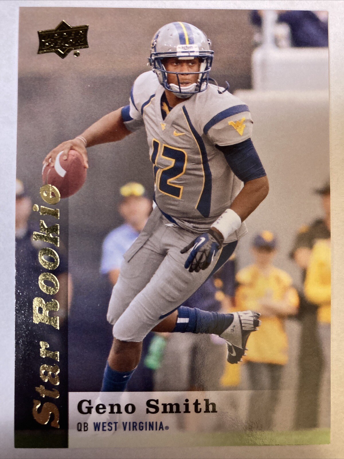 Geno Smith 2013 Upper Deck Rookie Card #91 (5303)
