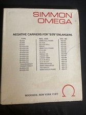 Omega 423-166 Omega 120 negative carrier for the Omega B7/8 enlarger New