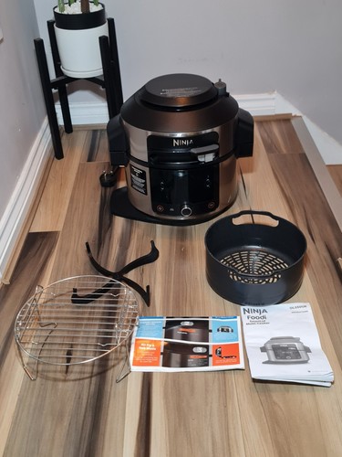 Ninja Foodi 11-in-1 SmartLid Multi Cooker 6L OL550UK air fryer(PLS, SEE DETAILS) - Picture 7 of 11