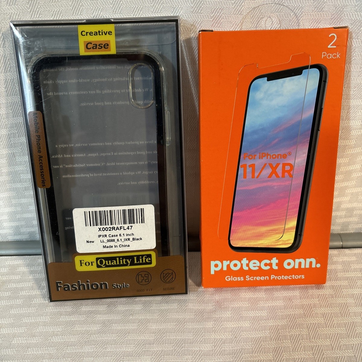 Screen Protector Protect Onn Iphone Xr Case IPhone XR Used Clear