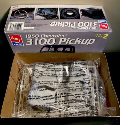 New In Box AMT/ERTL 1950, Chevrolet 3100 Pickup, Plastic Model Scale 1/25 - Picture 4 of 8