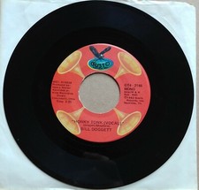 BILL DOGGETT Honky Tonk/Tanya R B SOUL Vinyl 45 7" Record Gusto Records