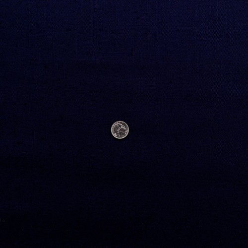 Vintage Midnight Blue Linen Suiting Fabric | 0.88 yds. x 45 in. - Picture 7 of 7