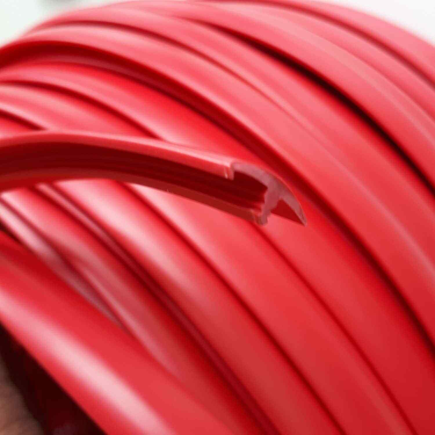 T TRIM EDGING SINGLE LIPPED KNOCK ON TRIM FOR CAMPERVAN FURNITURE BOARD