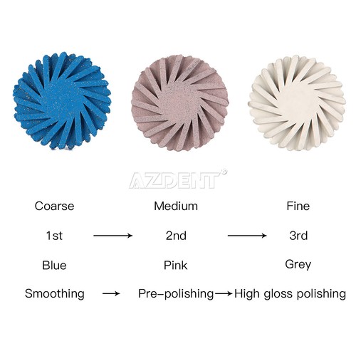 Dental Composite Polishing Kit RA HP Bur For Low-Speed Handpiece Contra Angle - Picture 29 of 56