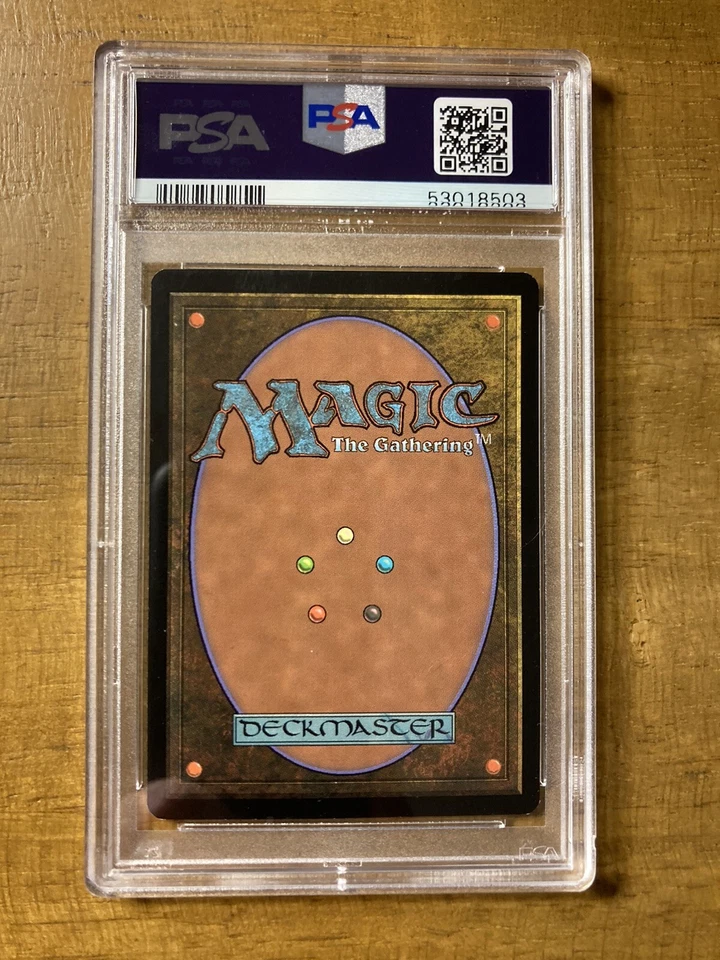 MTG ✨BLOODSTAINED MIRE ✨Onslaught PSA 9 MINT Rare SAC/FETCH LAND 2002 LOW POP ! - Image 2 of 2