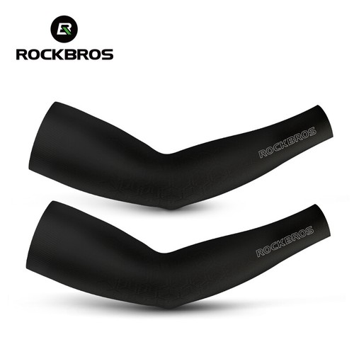 ROCKBROS Summer Arm Cover Outdoor Sports Cooling UV Protection Cycling Sleeves - Picture 13 of 16